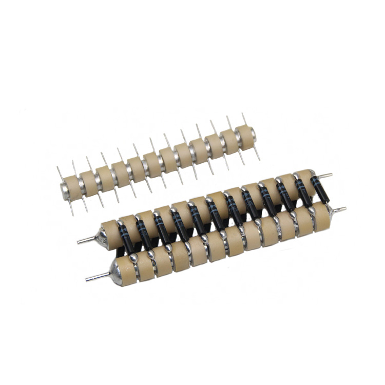 Spraying gun diodes stack ceramic capacitor