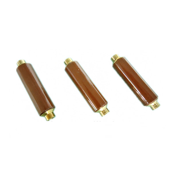 High voltage axial ceramic live line capacitor